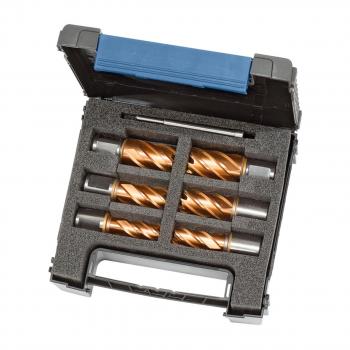 Bernardo HSS-Vario PLUS Kernbohrer-Set KBK, 13 - 22 mm, Bohrtiefe 30 mm
